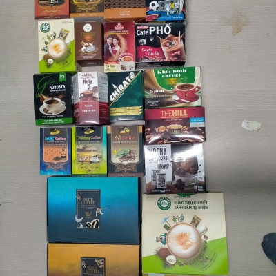 Tổng hợp sản phẩm cà phê hòa tan đa dạng
