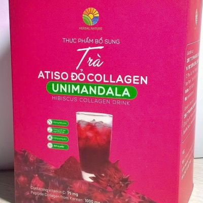 Trà Atiso Đỏ Collagen Unimandala