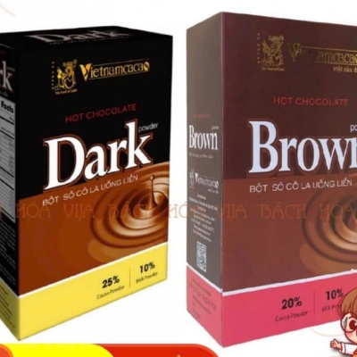  Dark và Brown Hot Chocolate Vietnamcacao